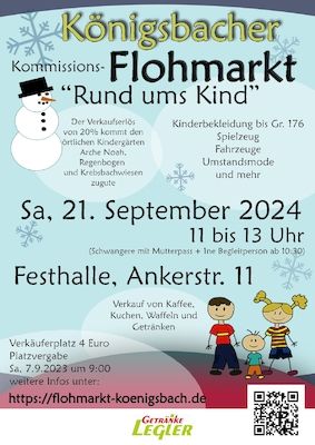 Königsbacher Kommissions-Flohmarkt 'Rund ums Kind'