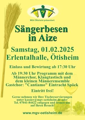 Sängerbesen des MGV Ötisheim